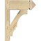 Ekena Millwork Balboa Arts & Crafts Rough Sawn Outlooker, Douglas Fir, 6"W x 14"D x 18"H OUT06X14X18BOA03RDF - alternate 3